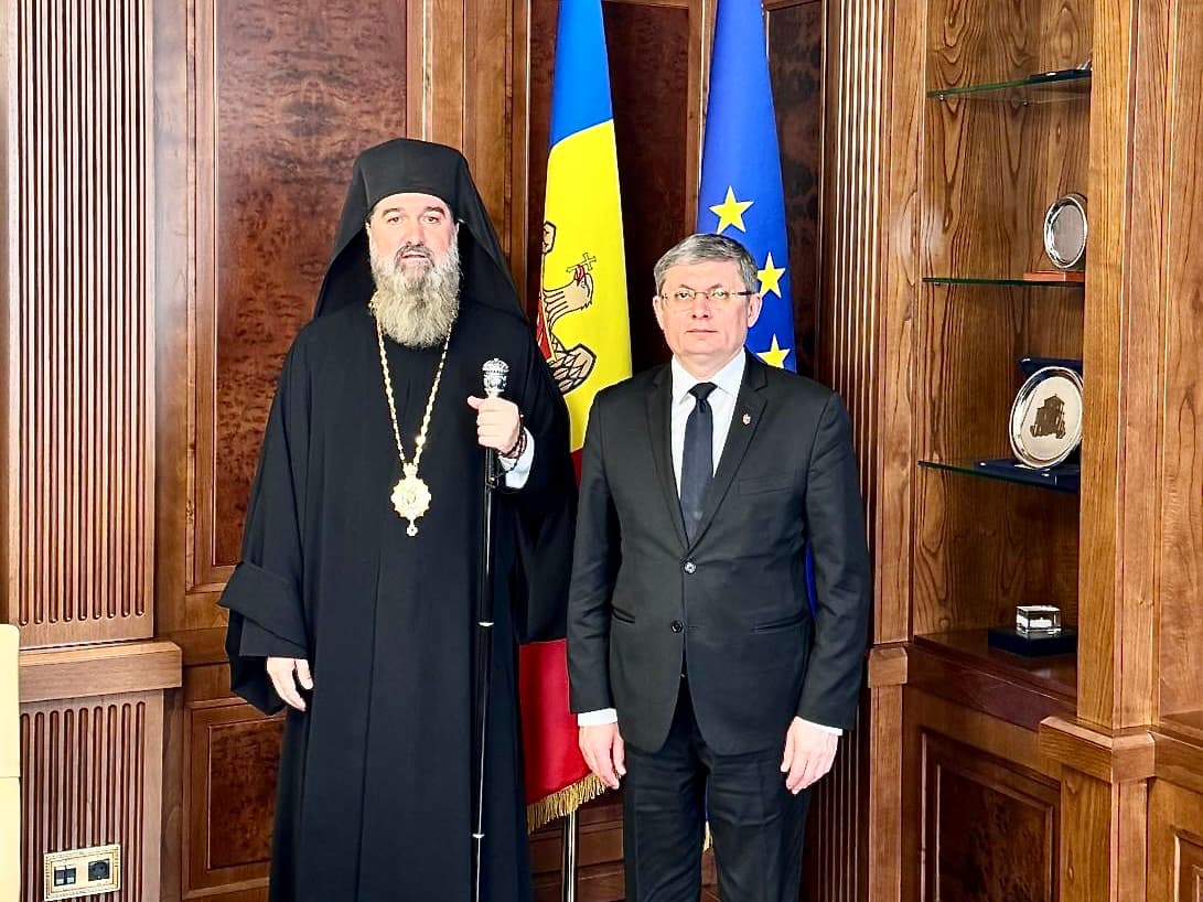 Igor Grosu a discutat cu Episcopul Nectarie al Mitropoliei Basarabiei despre colaborarea statului și Bisericii pentru binele cetățenilor