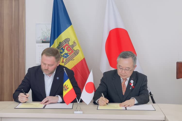 Sală de gimnastică a școlii „T. Șevcenko” va fi renovată cu ajutorul guvernului japonez