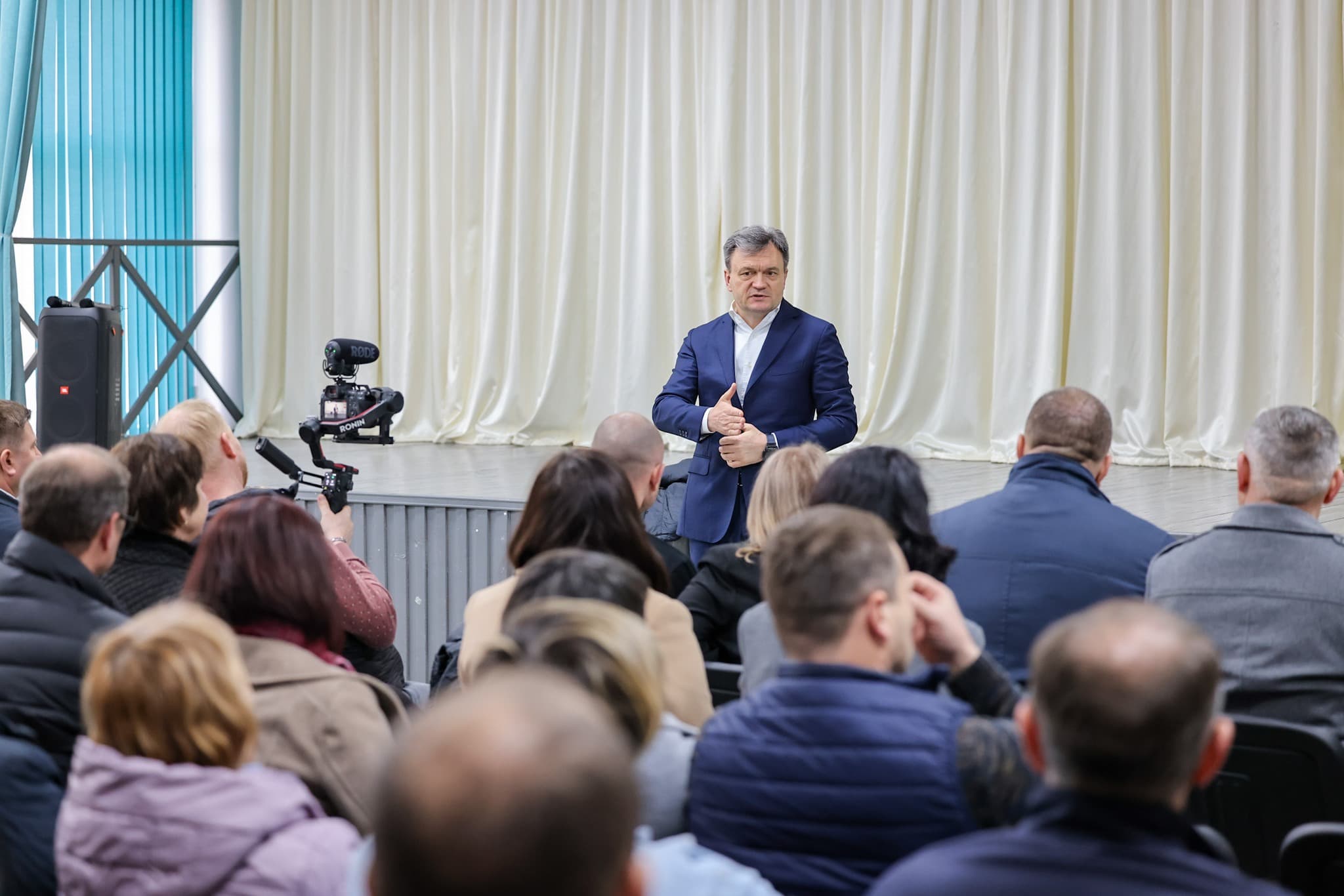Dorin Recean, la Roșcani, una din localitățile afectate de pesta porcină: I-am încurajat să raporteze orice suspiciune privind sănătatea animalelor