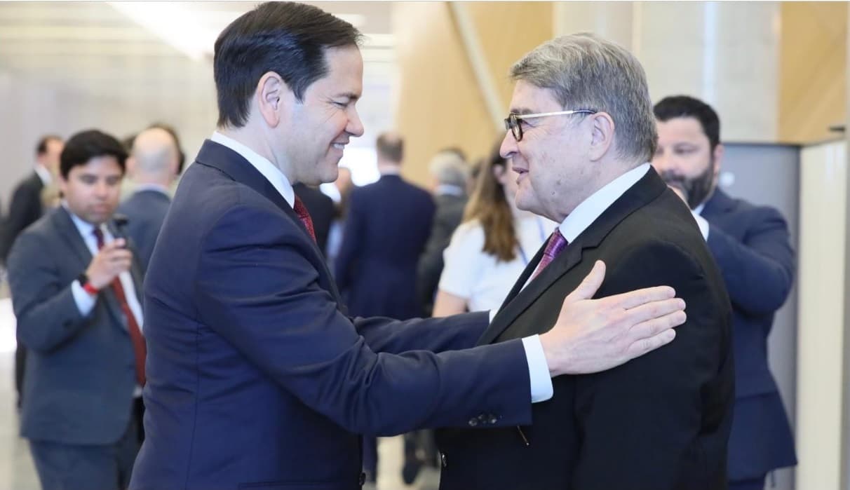 Primul contact oficial România-SUA, în perioada Trump // Ministrul Hurezeanu s-a întâlnit cu secretarul de stat american Rubio