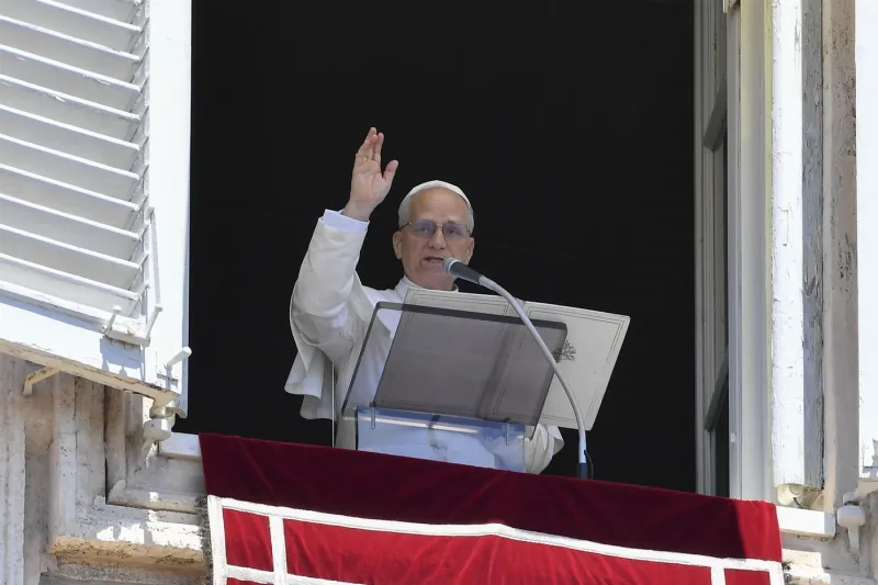 „Omenirea strigă după pace”, spune Papa Leon la rugăciunea săptămânală de la Vatican