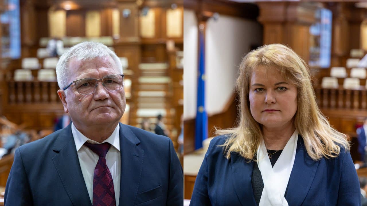 Liuba Șova și Nicolae Roșca, numiți de Parlament în funcțiile de judecători ai Curții Constituționale