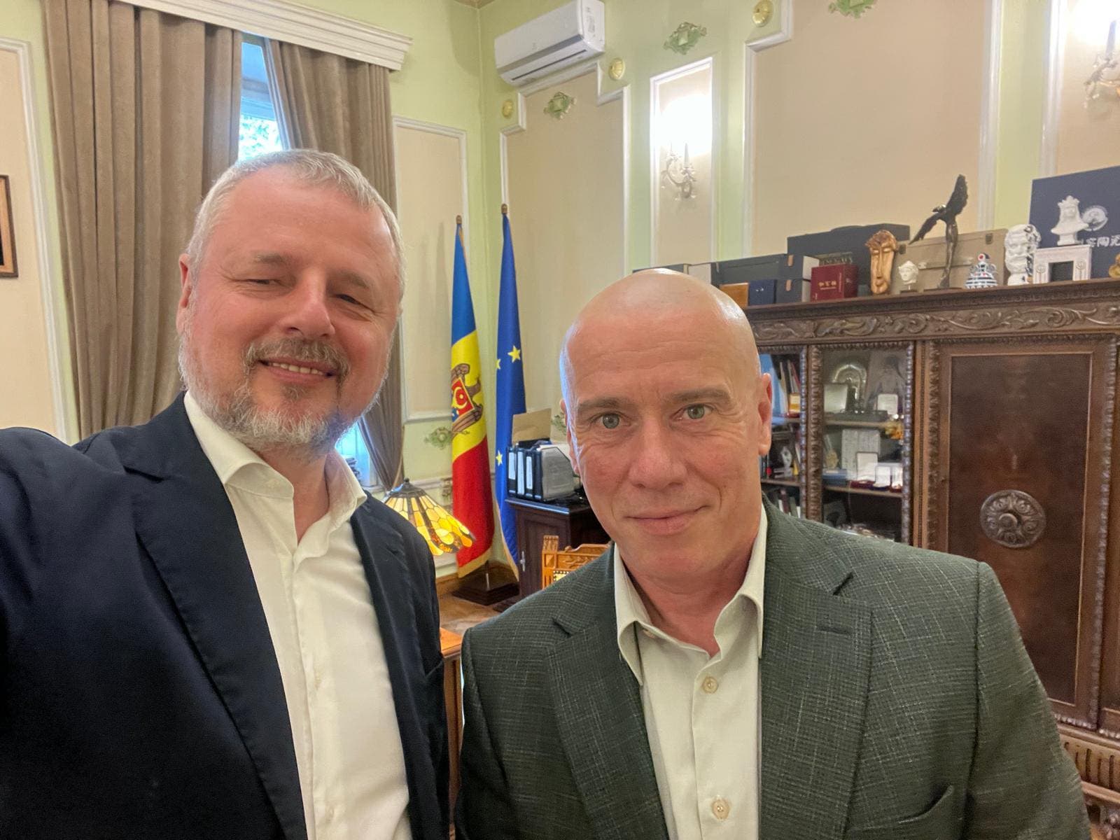 Ministrul român al Culturii, Demeter András István, în prima vizită la Chișinău: „Frăția dintre cele două maluri ale Prutului se întărește prin cultură”