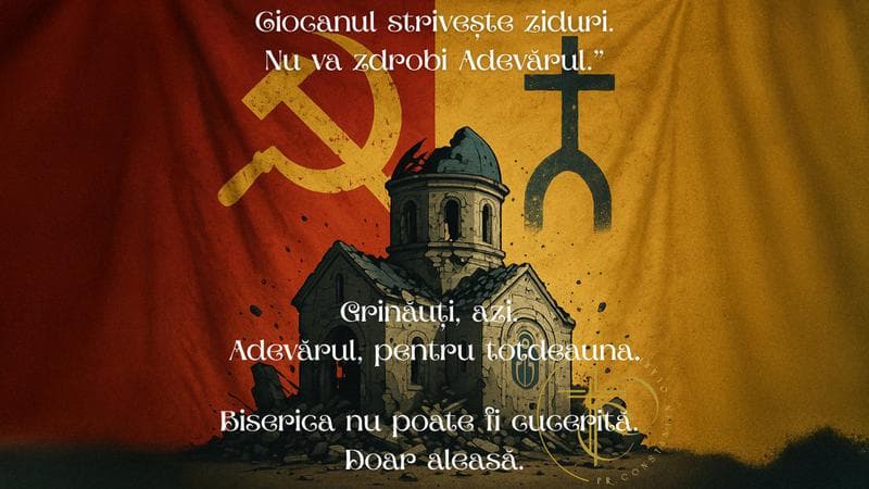 Constantin Olariu // Grinăuți, azi. Adevărul, pentru totdeauna. „Ciocanul strivește ziduri. Nu va zdrobi Adevărul”