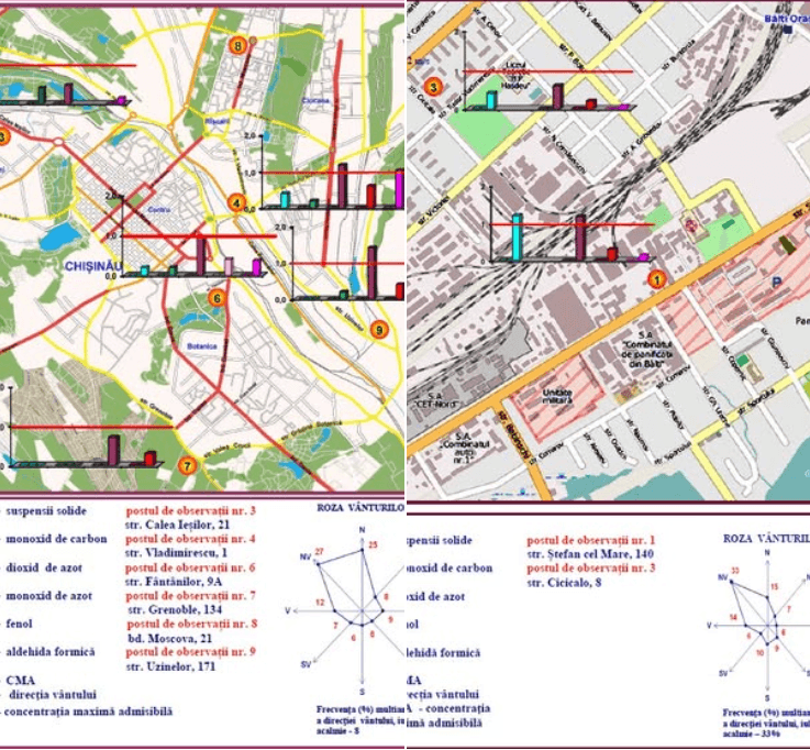 Vremea caniculară poluează atmosfera. Concentrația de dioxid de azot în aer, de două ori mai mare decât norma admisibilă
