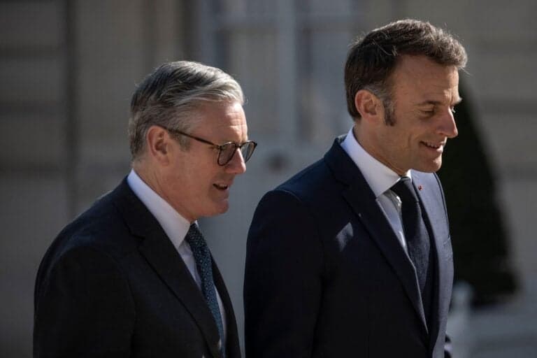 Macron: Forţa expediţionară comună franco-britanică va creşte până la 50.000 de oameni, care să poată fi mobilizaţi într-un angajament major pentru a apăra Europa
