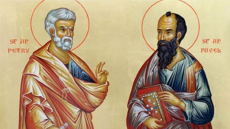Creștinii îi sărbătoresc astăzi pe Sfinții Apostoli Petru și Pavel