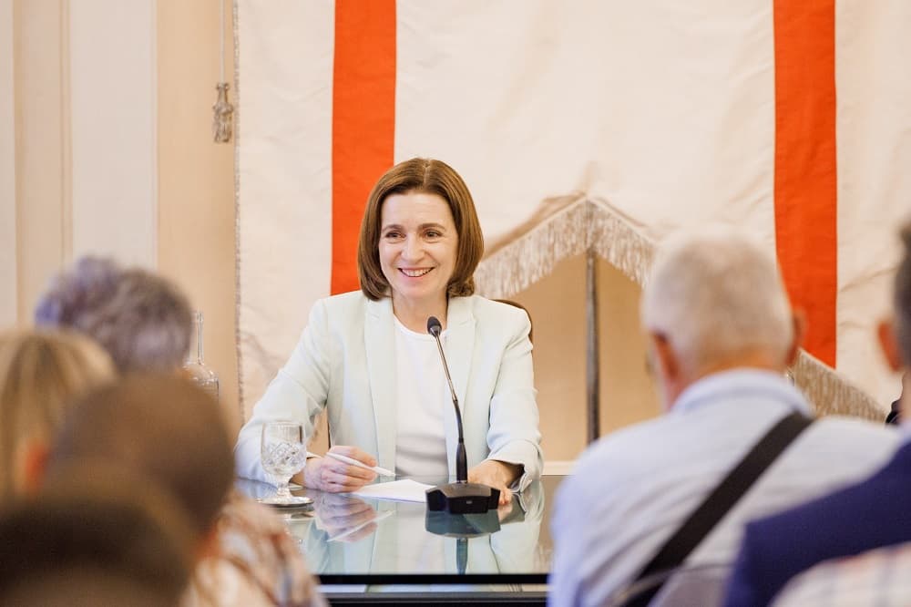 Diaspora din Florența, lăudată de Maia Sandu: Prin felul vostru de a fi – muncitori, corecți și respectați – duceți vestea bună despre țara noastră în Italia