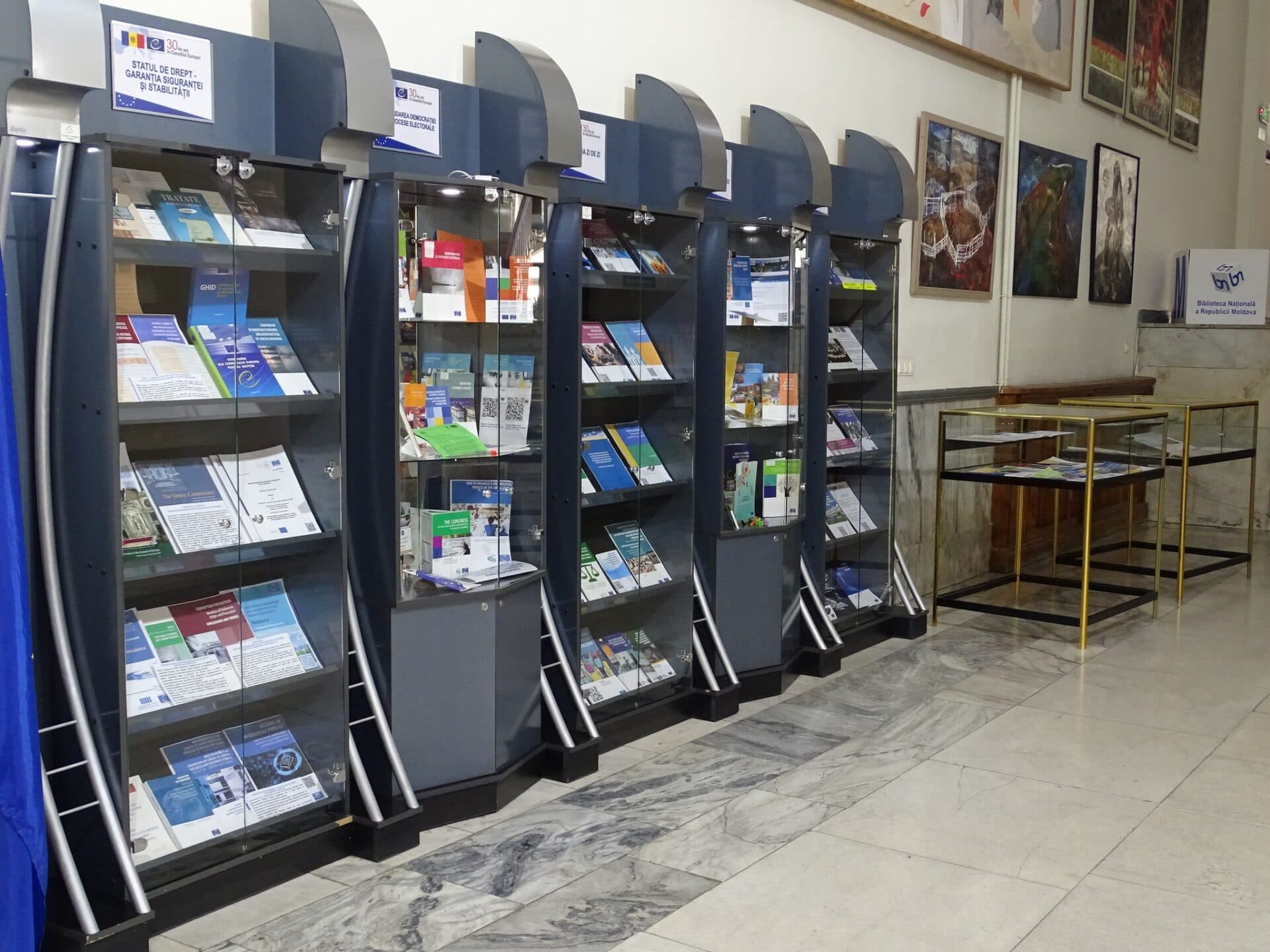30 de ani în Consiliul Europei: Expoziție aniversară la Biblioteca Națională