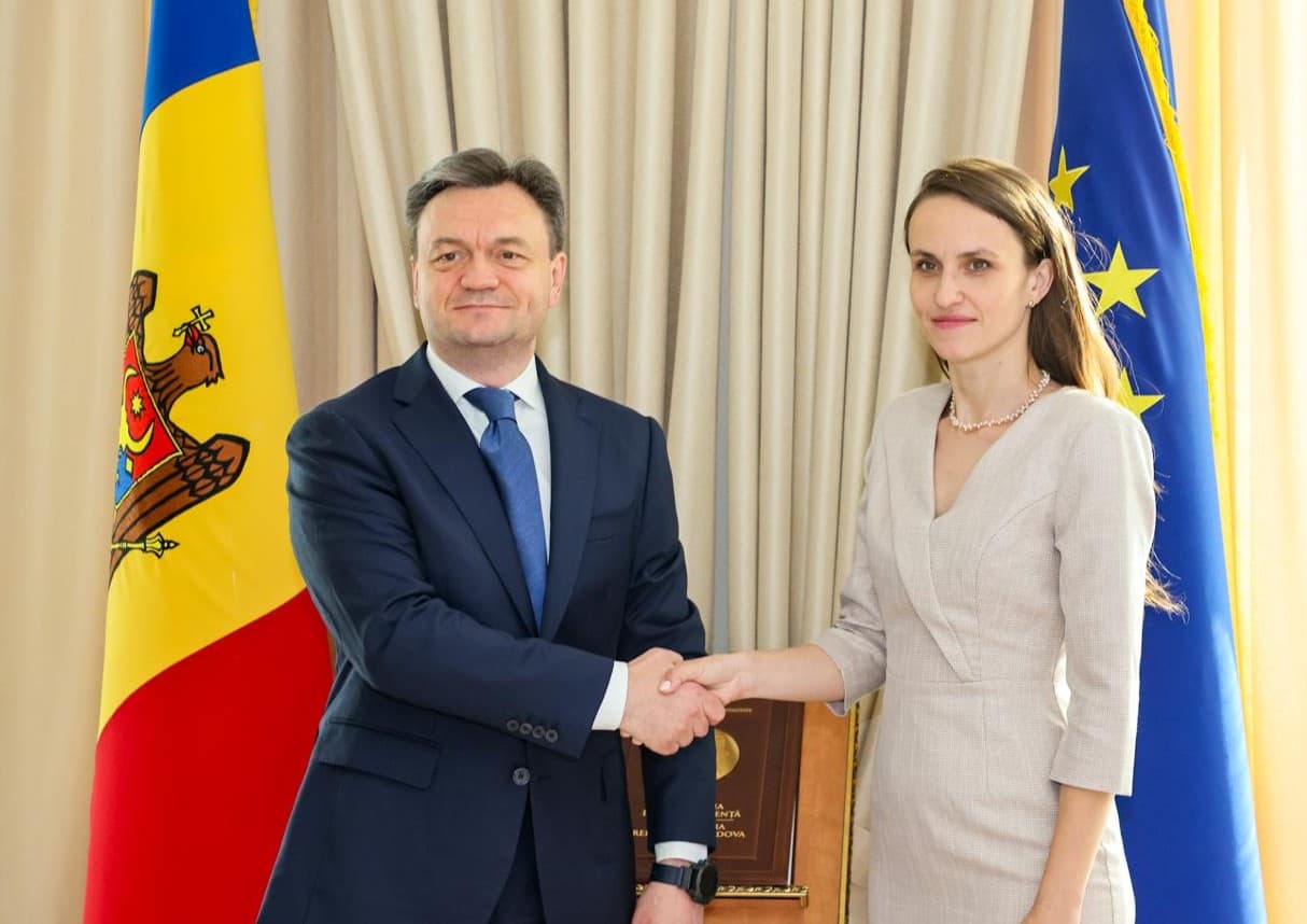 Oana Țoiu, întrevedere cu Dorin Recean: România va rămâne o voce pentru R. Moldova în Uniunea Europeană