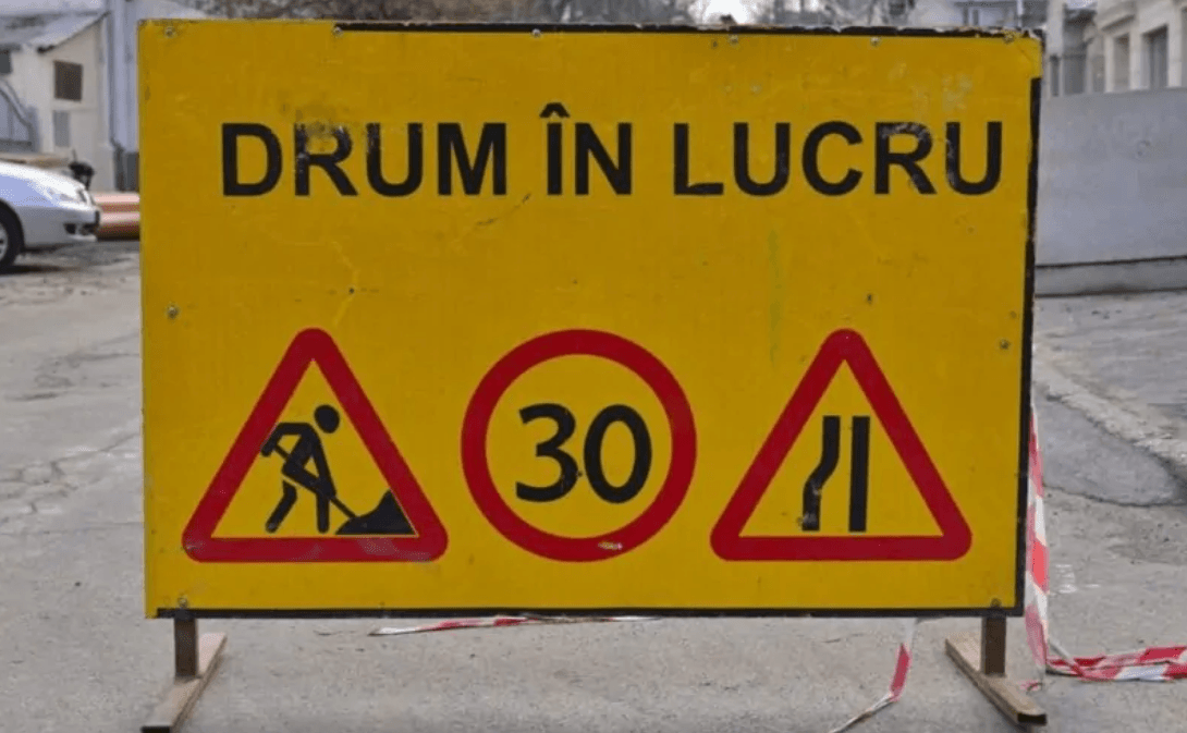 Ultimul strat de asfalt se aplică pe strada Liviu Deleanu. De la 18.00, circulația va fi oprită
