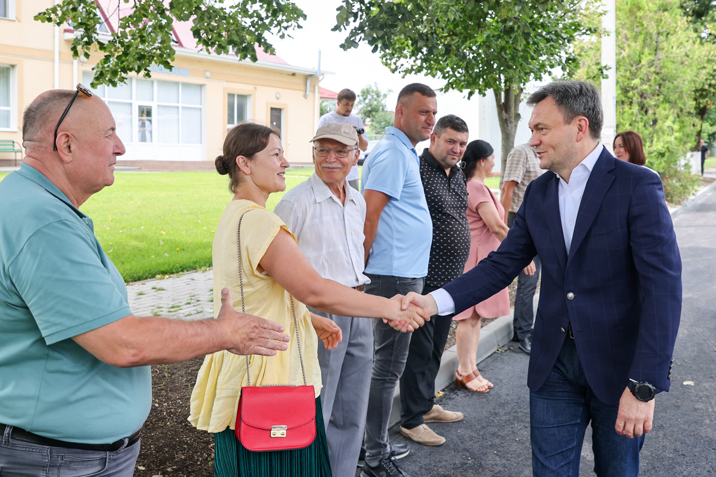 Premierul Recean la Drochia: Moldova crește datorită efortului nostru comun