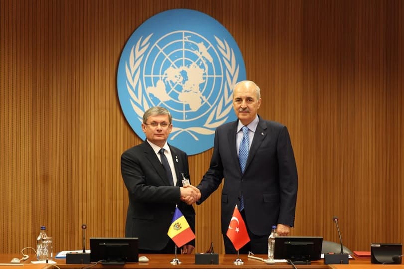 Igor Grosu, discuție la Geneva cu șeful legislativului de la Ankara: Am apreciat susținerea Turciei pentru parcursul european, ales de R. Moldova