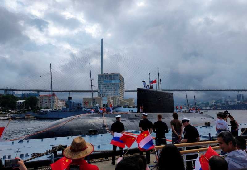China și Rusia încep exerciții navale comune în Marea Japoniei