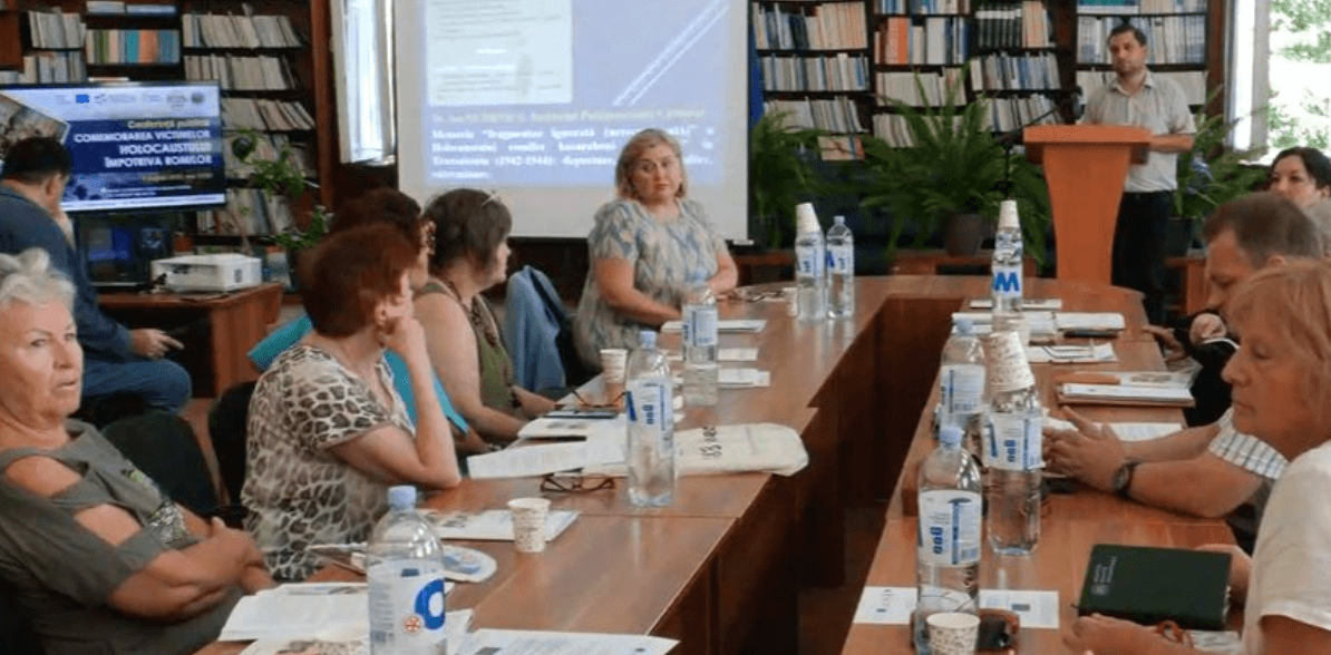 Victimele Holocaustului împotriva romilor, comemorate la Biblioteca Națională
