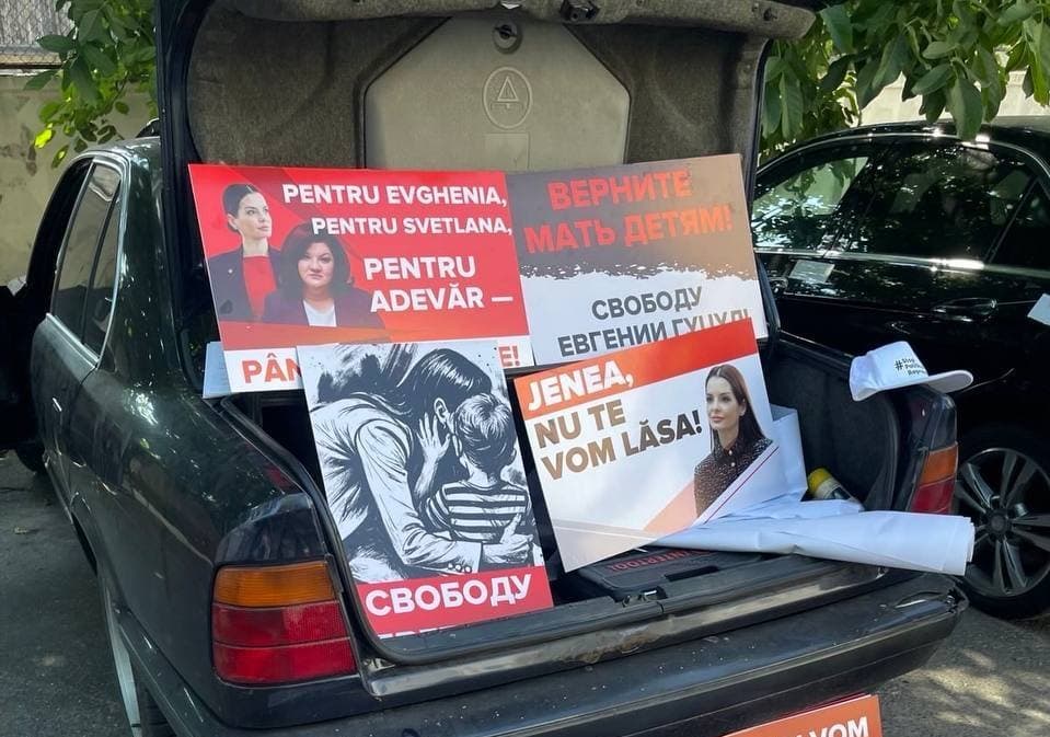 FOTO // Au luat bani de la Șor pentru a protesta în fața Penitenciarului nr.13. Zeci de persoane s-au ales cu amenzi