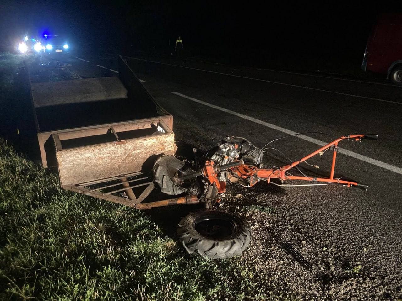 FOTO // Grav accident la Orhei. Un bărbat a decedat, iar un copil a ajuns la spital