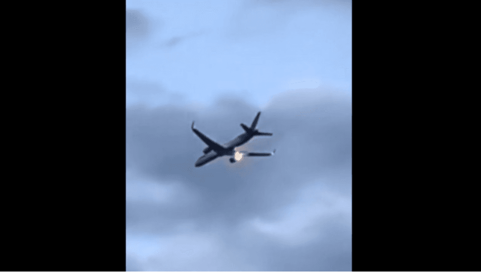 VIDEO // Un avion cu 273 de pasageri la bord a aterizat de urgenţă în Italia cu un motor în flăcări. „Am trimis mesaje de adio”