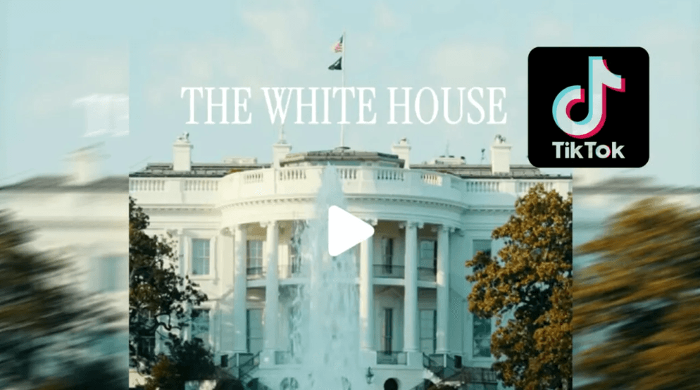 Casa Albă și-a făcut cont pe TikTok. Prima postare a lui Trump pentru utilizatorii din SUA