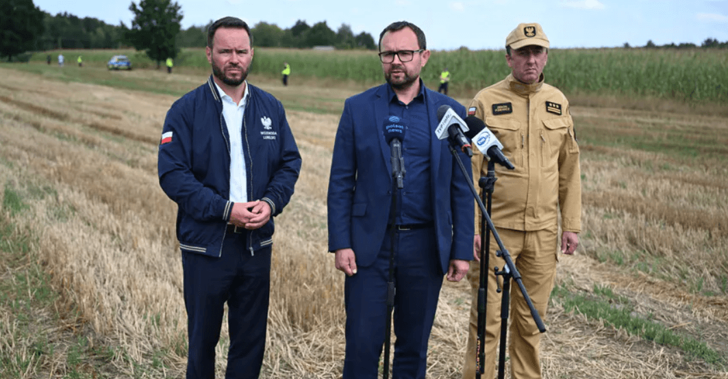 Drona militară prăbușită în estul Poloniei provenea probabil din direcția Belarusului (procuror)