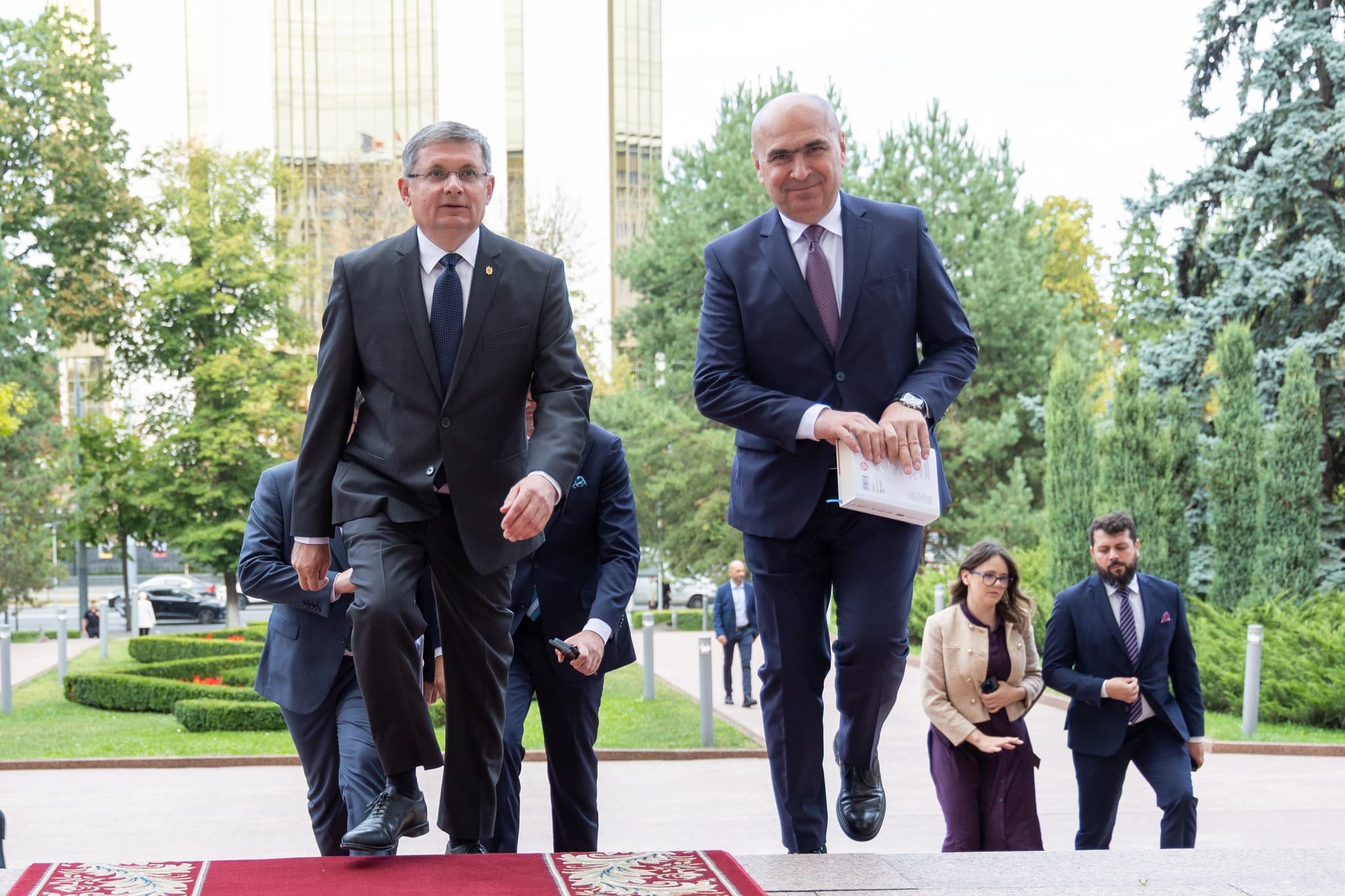 Igor Grosu, după întrevedere cu Ilie Bolojan: M-am convins că R. Moldova poate conta pe România