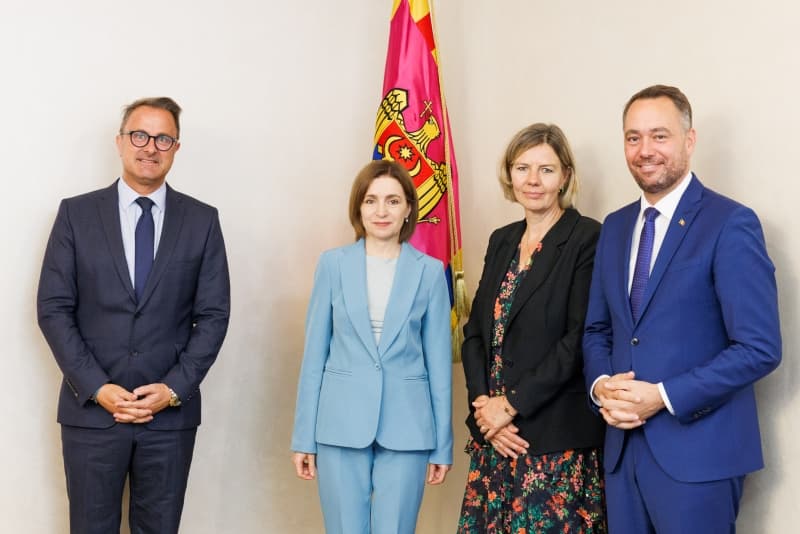 Maia Sandu, întrevedere cu reprezentanții formatului Benelux. Aderarea Republicii Moldova la Uniunea Europeană și alegerile parlamentare, pe agenda discuțiilor