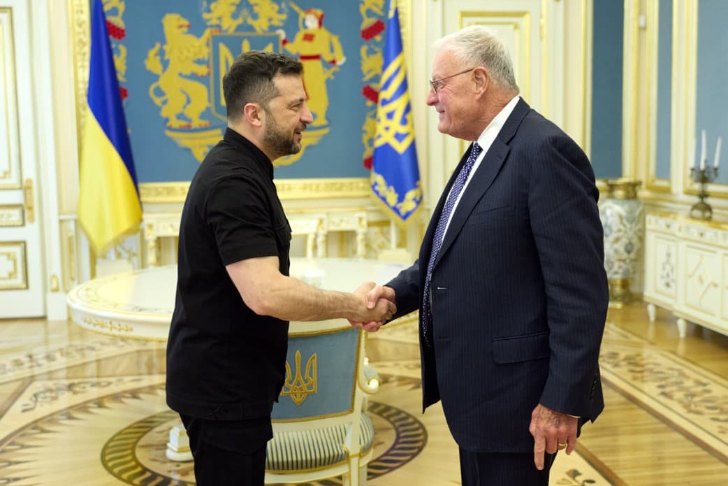 Zelenski spune că a discutat cu emisarul american Keith Kellogg despre presiunea asupra Rusiei