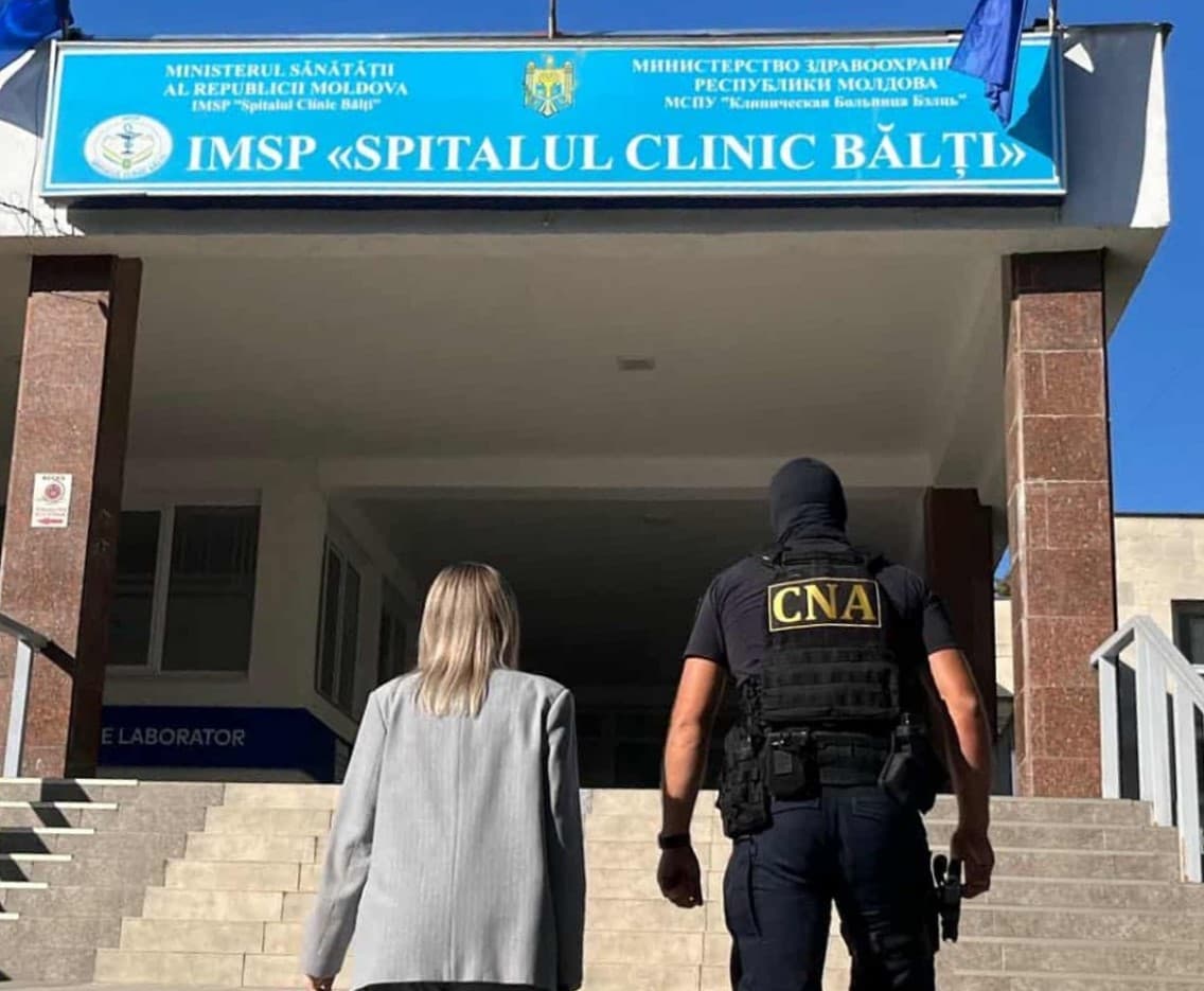 Detalii despre perchezițiile la Spitalul Clinic Bălți. Directorul instituției, Gheorghe Brânză, reținut pentru 72 de ore