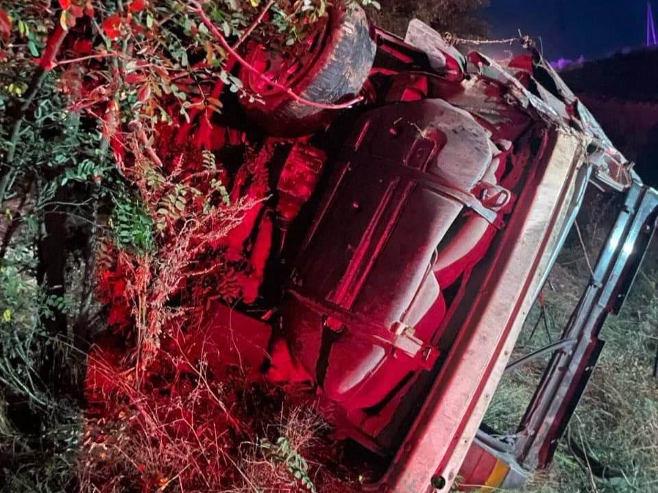 Accident mortal la Soroca. Doi bărbați și-au pierdut viața după ce un BMW s-a răsturnat