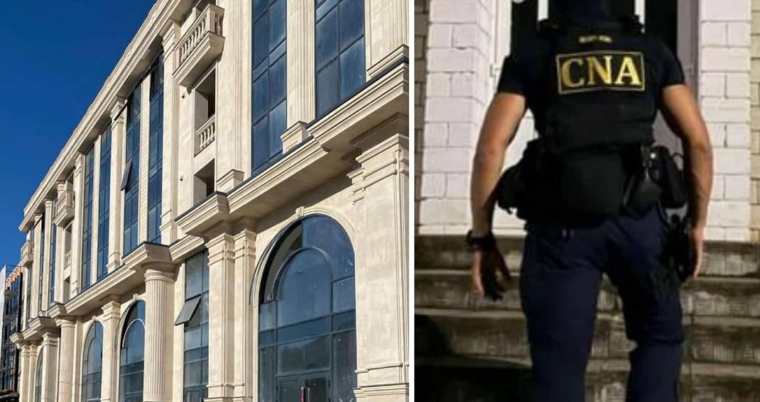 Descinderi CNA la Strășeni // Mascații au intrat pe șantierul unei firme de construcții
