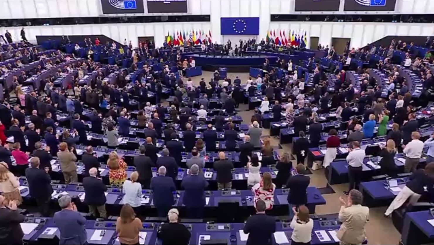 VIDEO // Aplauze pentru Maia Sandu în Parlamentul European