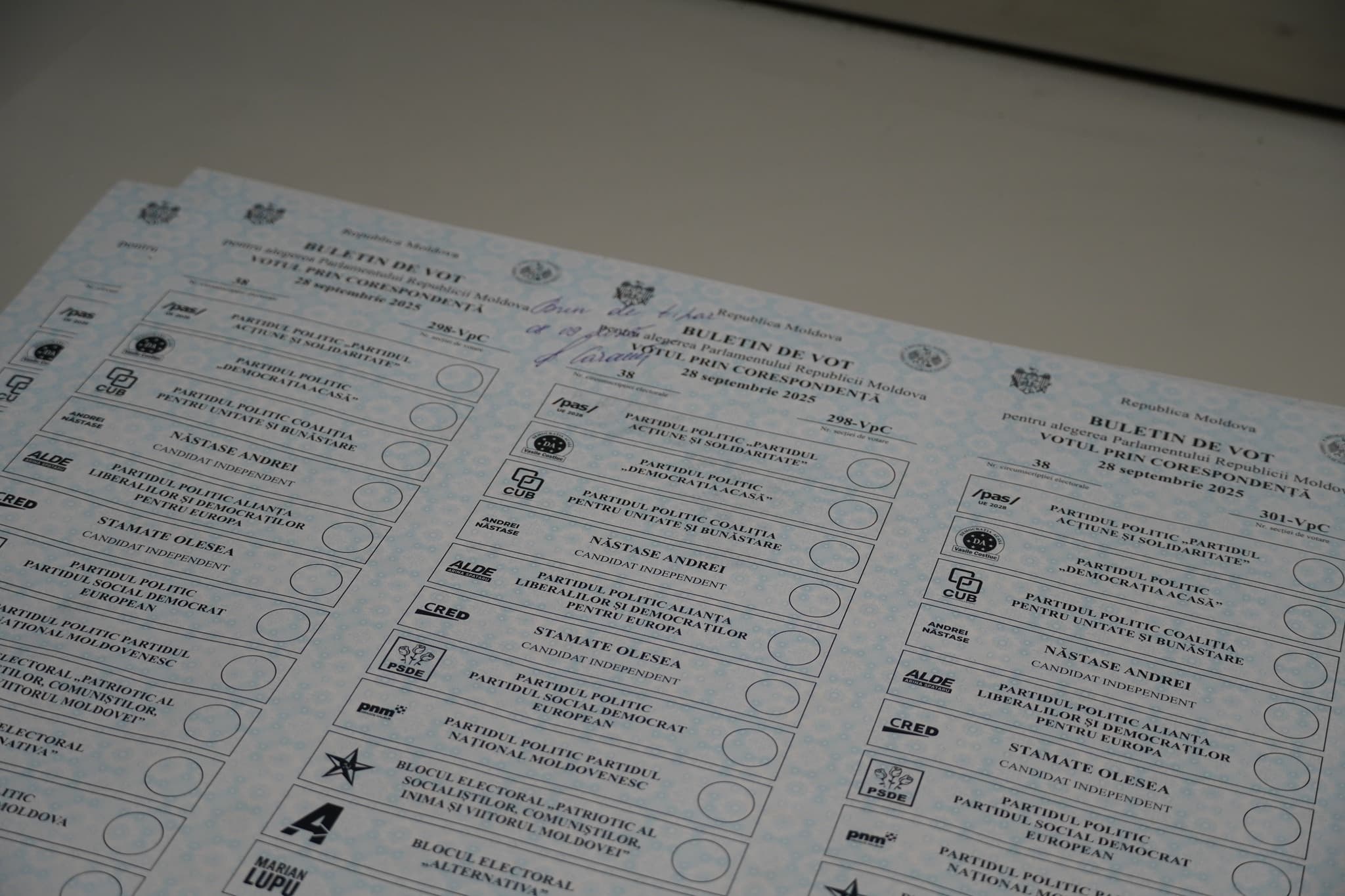 Peste 2,7 milioane de buletine de vot vor fi tipărite pentru alegerile parlamentare