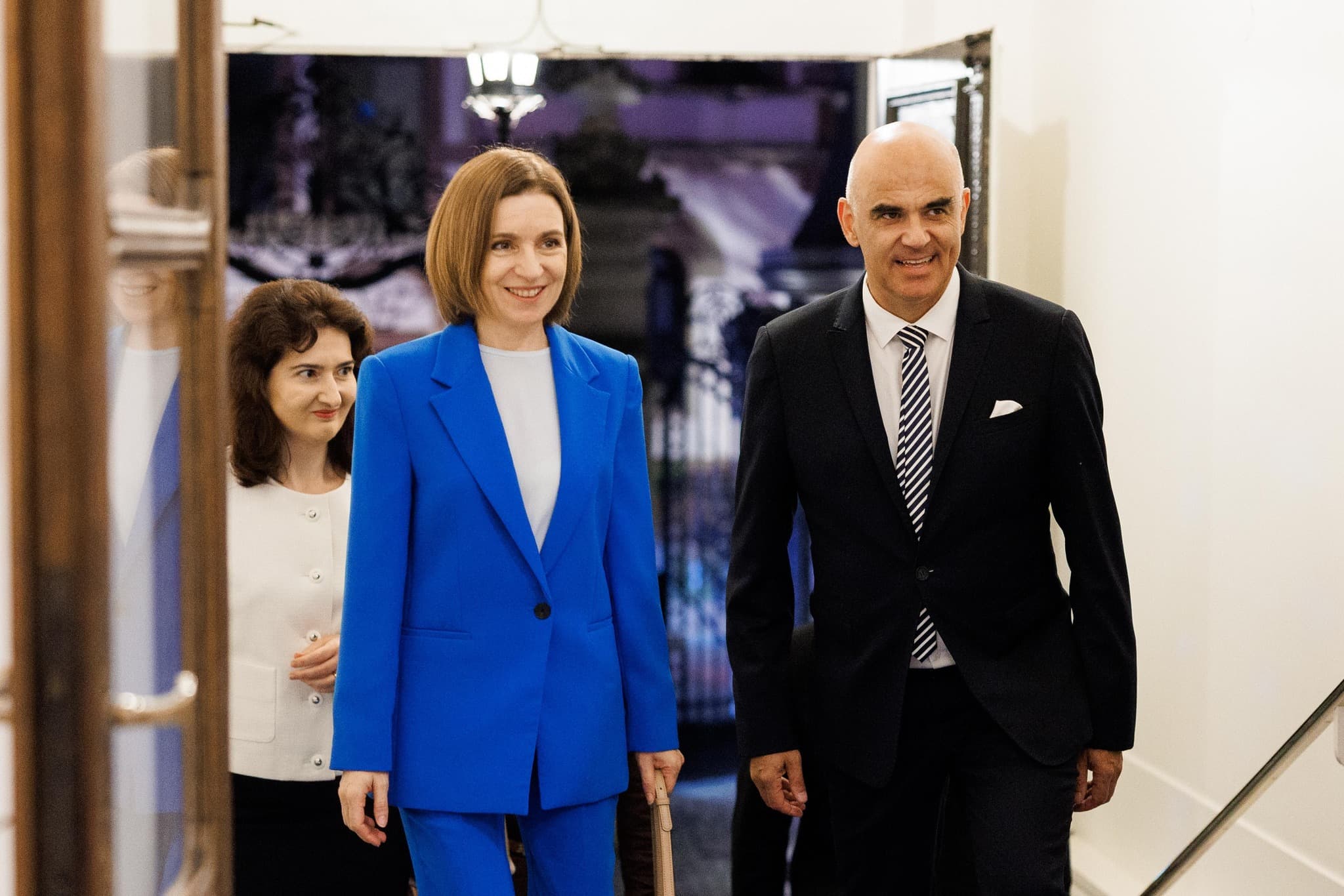 Maia Sandu, discuții la Strasbourg cu Secretarul General al Consiliului Europei, Alain Berset, despre apărarea democrației și reziliența R. Moldova