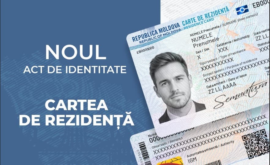 Cartea de rezidență pentru străini și apatrizi va fi introdusă de la 1 ianuarie 2026