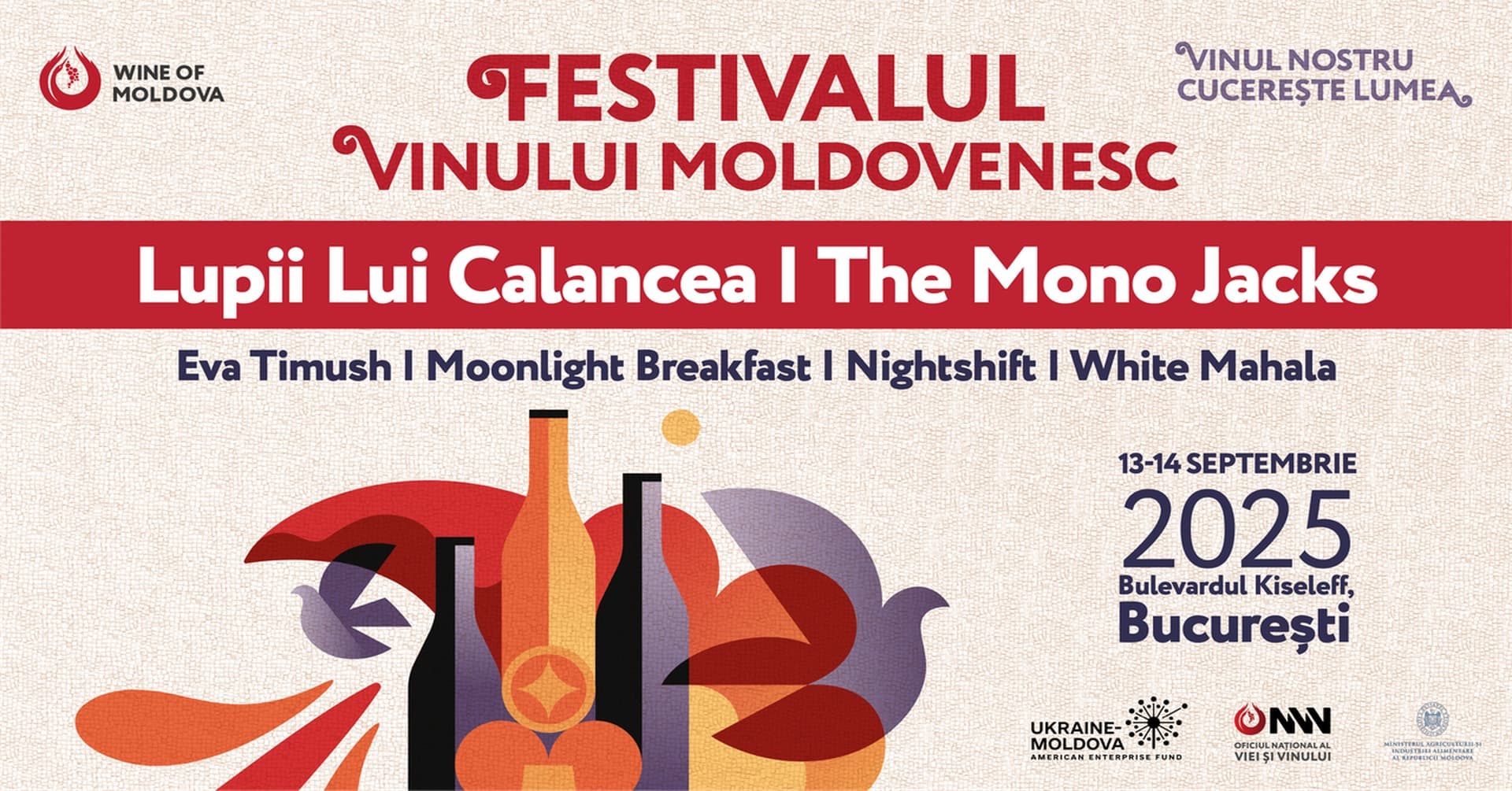 FOTO // Festivalul vinului moldovenesc la București. Peste 300 de vinuri autohtone au fost prezentate