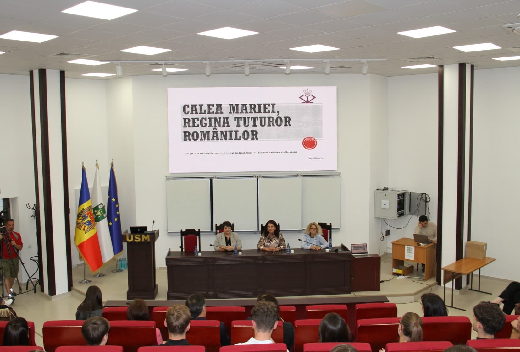 Regina Maria – punte între culturi și generații, omagiată la USM