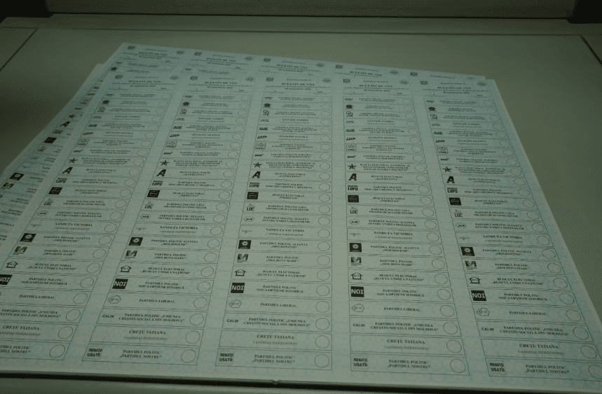 Parlamentare // A început tipărirea buletinelor de vot pentru scrutinul din 28 septembrie