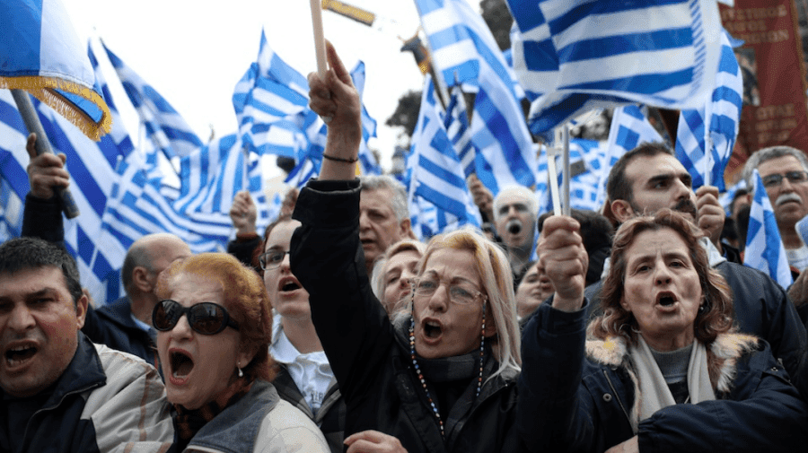 Avertizare de călătorie în Grecia, în legătură cu proteste preconizate pentru ziua de miercuri