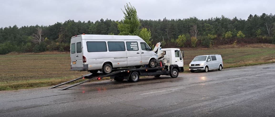 Record alarmant! Șofer de microbuz, depistat cu 107 încălcări
