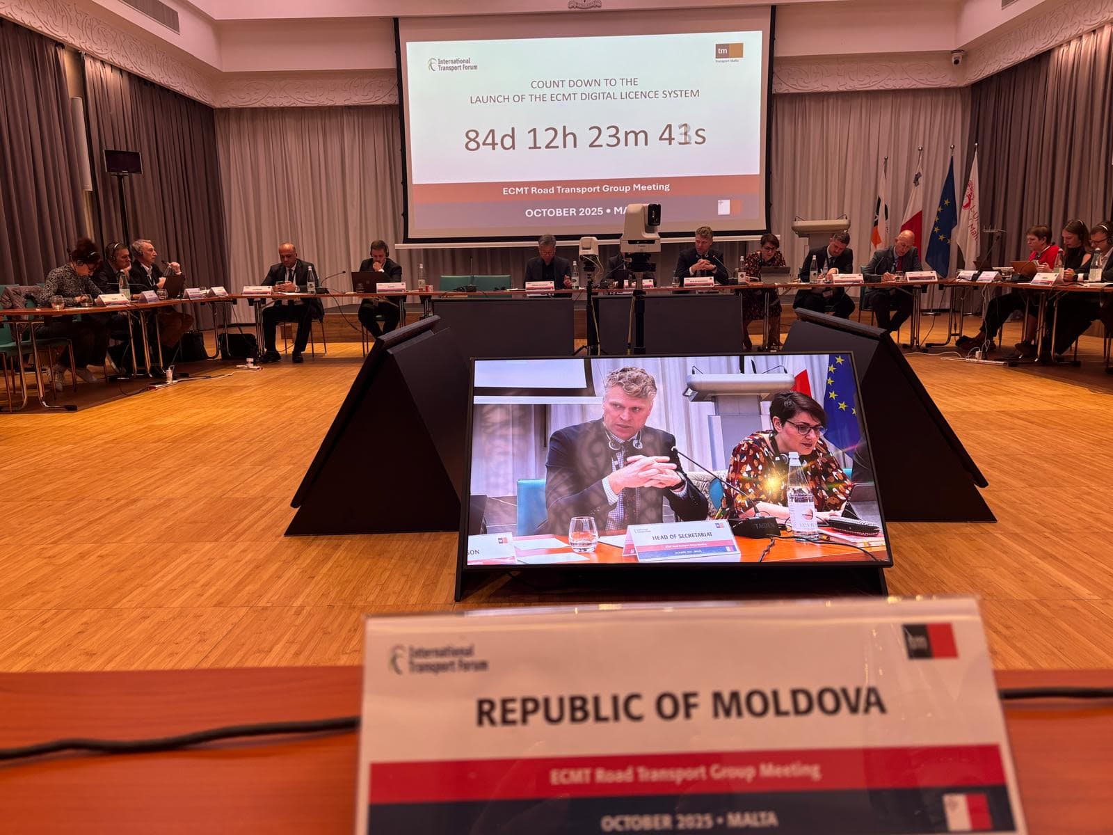 Republica Moldova își consolidează poziția în domeniul transportului rutier internațional: ANTA la reuniunea ITF de la Valletta