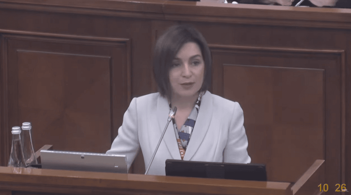 Maia Sandu, în fața noului Parlament: Pacea este bunul nostru cel mai de preț. R. Moldova trebuie protejată de influențele străine