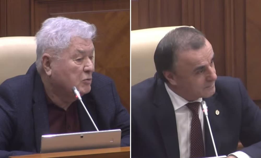Schimb de replici între Voronin și Tarlev: „Un tractorist a ajuns în Comisia juridică”