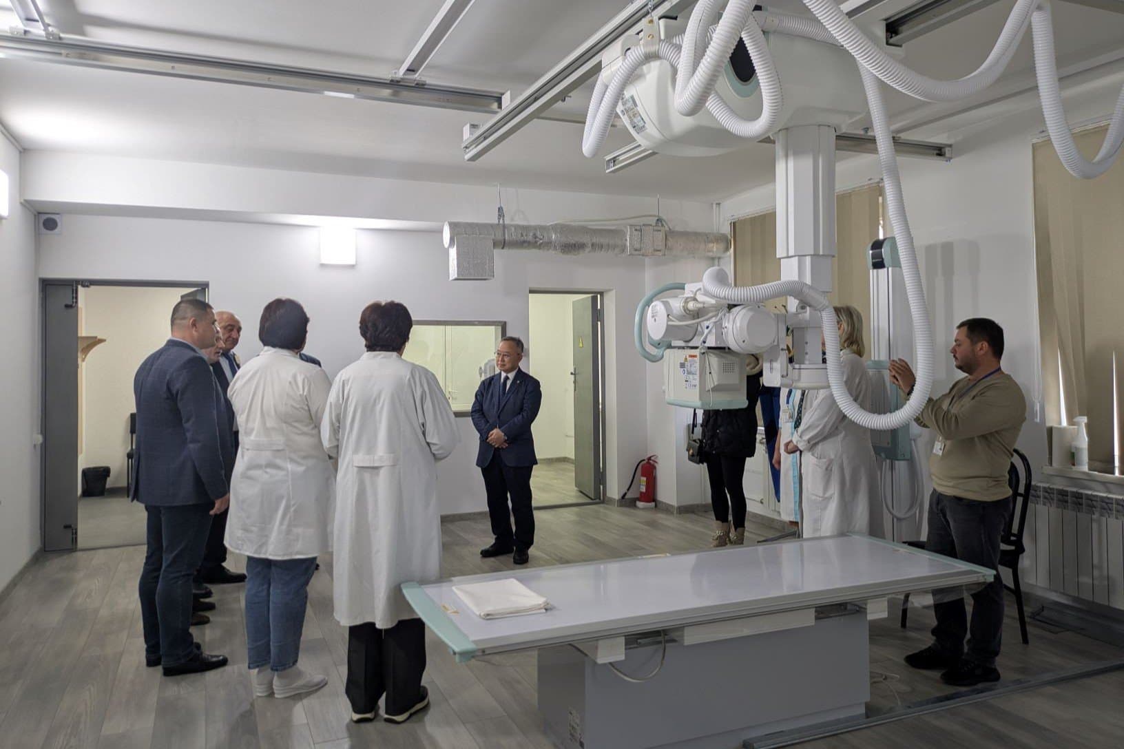 Echipament modern de radiografie, donat Centrului de Sănătate Edineț de Guvernul Japoniei