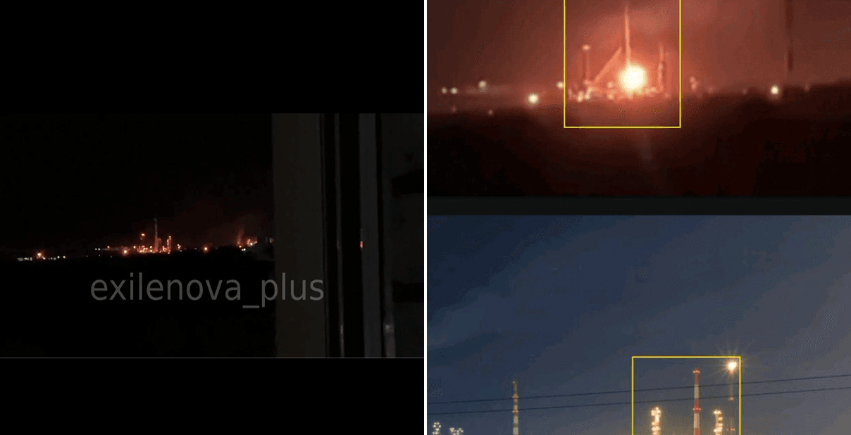 Ucraina a trimis zeci de drone în adâncul Rusiei. O nouă rafinărie a fost afectată de o serie de explozii