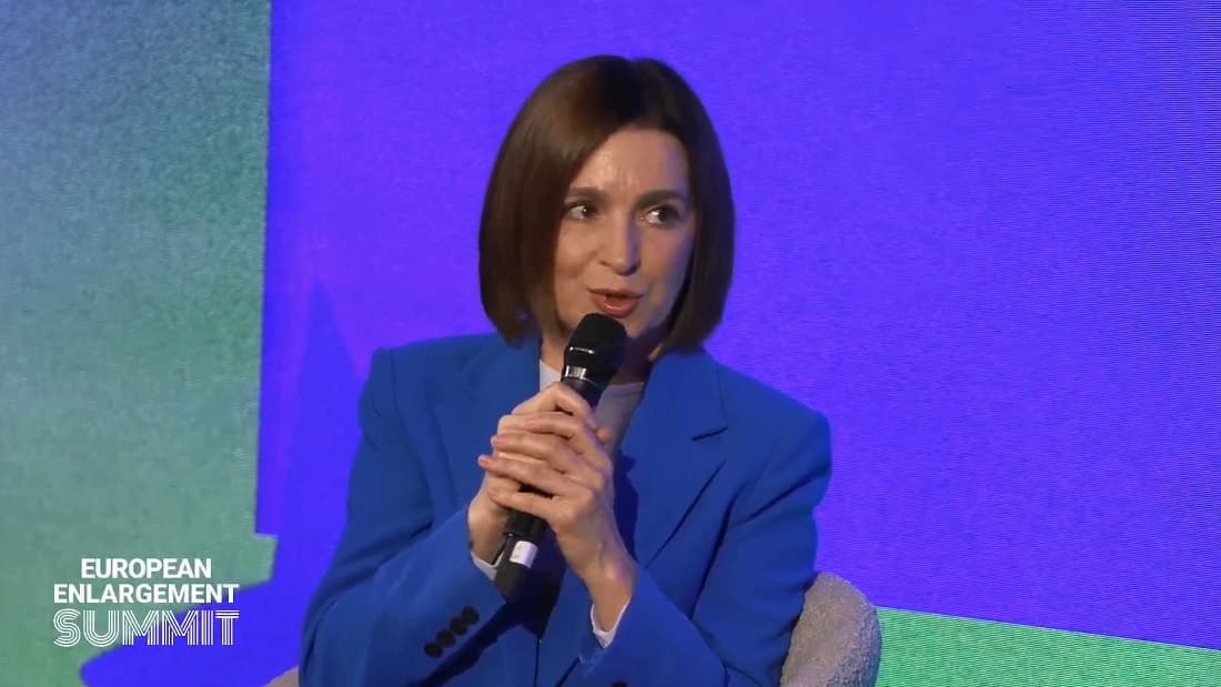 Maia Sandu, la Summitul de Extindere Euronews: UE trebuie să fie creativă și să găsească soluții de a deschide negocierile cu R. Moldova în următoarele luni