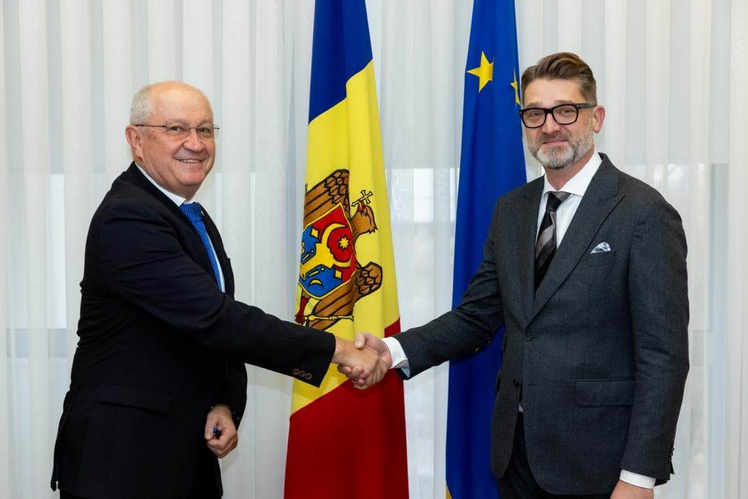 FOTO // Alexandru Munteanu, întrevedere cu ambasadorul României: Vom continua să avem o cooperare deosebită, în beneficiul cetățenilor din ambele state