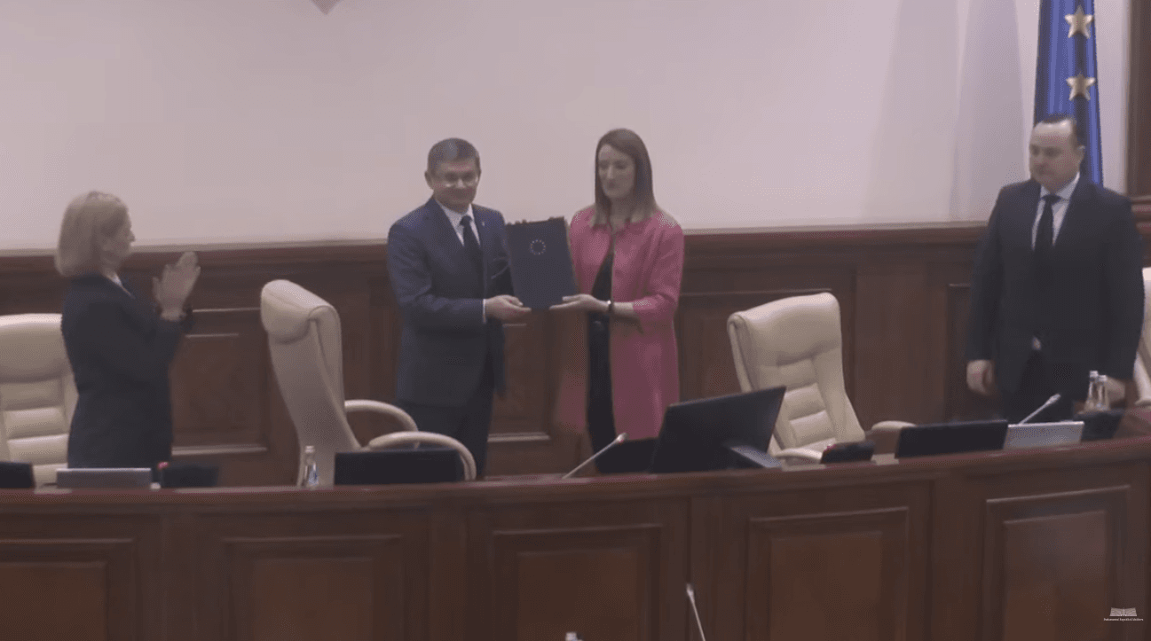 Roberta Metsola anunță inaugurarea Biroului Parlamentului European la Chișinău: Vom fi prezenți aici și vă vom ajuta în toate eforturile pe care le depuneți