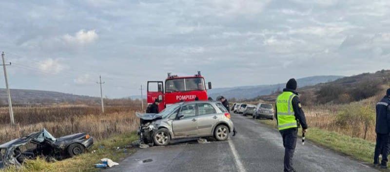 FOTO // Trei morți în urma unui accident tragic la Strășeni