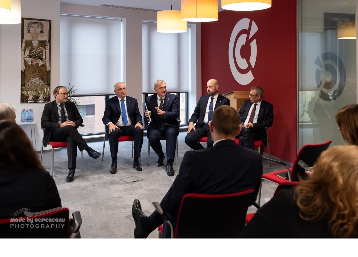 Alexandru Munteanu, întrevedere cu comunitatea de afaceri franco-română: Veniți în R. Moldova – o țară mică, dar cu un mare potențial în multe sectoare