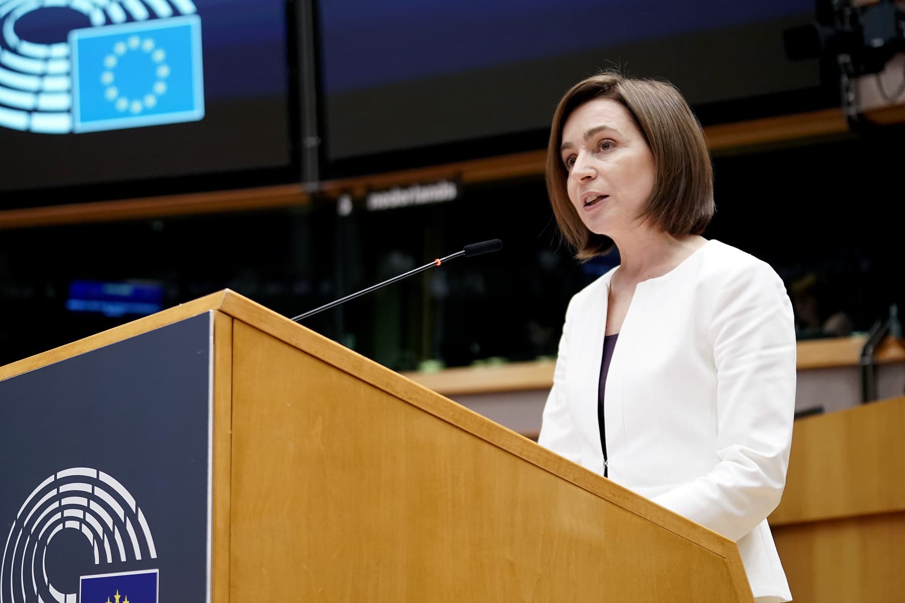 Maia Sandu: Stabilitatea Europei depinde de garantarea deplină a independenței, suveranității și securității Ucrainei